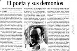 El poeta y sus demonios  [artículo] Leonardo Padura Fuentes.