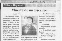 Muerte de un escritor  [artículo] Omar Monroy.