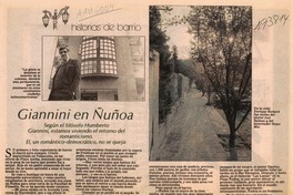 Giannini en Ñuñoa