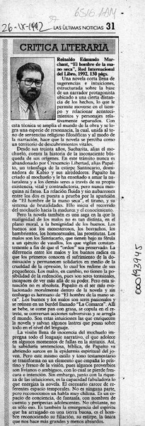 Crítica literaria  [artículo] Carlos Jorquera Alvarez.