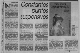 Constantes puntos suspensivos  [artículo] Ramiro Rivas.