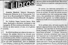 Juanito Madera  [artículo] Fernando Quilodrán.