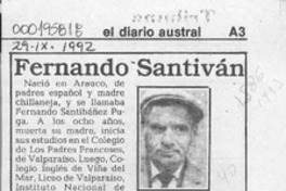 Fernando Santiván