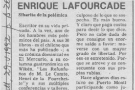 Enrique Lafourcade  [artículo].