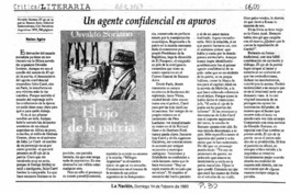 Un agente confidencial en apuros  [artículo] Mariano Aguirre.