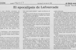 El Apocalipsis de Lafourcade  [artículo].