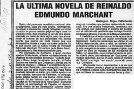 La última novela de Reinaldo Edmundo Marchant  [artículo] Wellington Rojas Valdebenito.