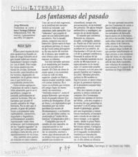 Los fantasmas del pasado  [artículo] Mariano Aguirre.