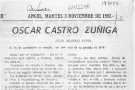 Oscar Castro Zúñiga.