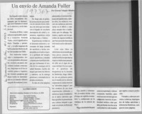 Un envío de Amanda Fuller  [artículo] Ernesto Vásquez Méndez.