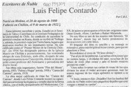 Luis Felipe Contardo  [artículo] C. R. I.
