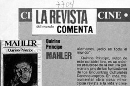 Matilde Urrutia, "Mi vida junto a Pablo Neruda"  [artículo] H. V. M.