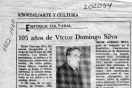 105 años de Víctor Domingo Silva