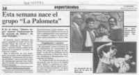 Esta semana nace el grupo "La Palometa"  [artículo].