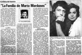 "La familia de Marta Mardones"