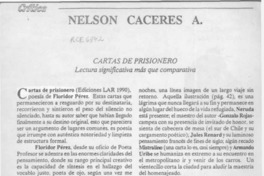 Cartas de prisionero, lectura significativa más que comparativa  [artículo] Nelson Cáceres A.