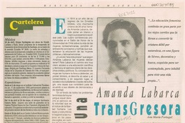 Amanda Labarca, una transgresora