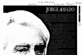 Jorge Amado  [artículo].