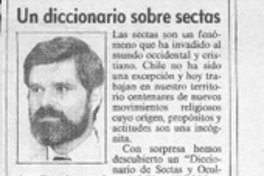 Un diccionario sobre sectas  [artículo] Juan Guillermo Prado.