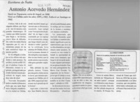 Antonio Acevedo Hernández  [artículo] C. R. I.
