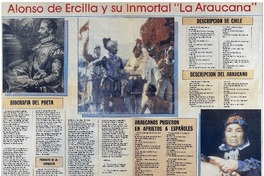 Alonso de Ercilla y su inmortal "La Araucana"