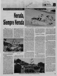 Neruda, siempre Neruda  [artículo].