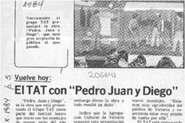 El TAT con "Pedro, Juan y Diego"  [artículo].