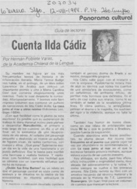 Cuenta Ilda Cádiz