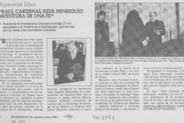 "Raúl Cardenal Silva Henríquez, aventura de una fe"