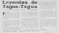 "Leyendas de Tagua-Tagua"