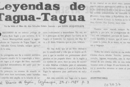 "Leyendas de Tagua-Tagua"