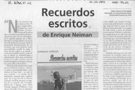 Ramón Riquelme  [artículo] Juan Gabriel Araya G.