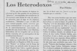 Los heterodoxos