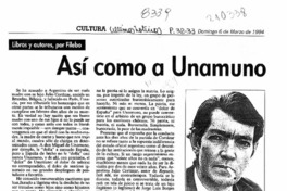 Así como a Unamuno le "dolía" España  [artículo] Filebo.