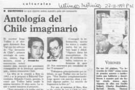 Antología del Chile imaginario  [artículo].