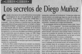 Los secretos de Diego Muñoz  [artículo] Ramón Díaz Eterovic.