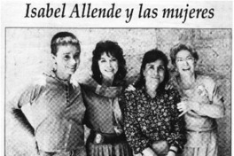 Isabel Allende y las mujeres