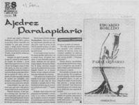Ajedrez paralapidario  [artículo] Bernardo Chandía.