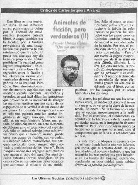 "Los chilenos tienden a la tontificación"  [artículo] Willy Nikiforos.