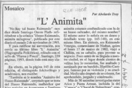 "L'Animita"  [artículo] Abelardo Troy.