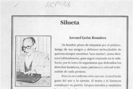 Silueta  [artículo] Carlos René Ibacache I.