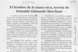 El hombre de la mano seca  [artículo] Carlos René Ibacache.