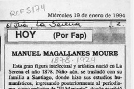 Manuel Magallanes Moure  [artículo] Fap.