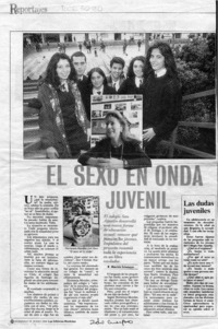 El sexo en onda juvenil  [artículo] Mauricio Sotomayor.