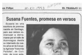 Susana Fuentes, promesa en versos  [artículo].