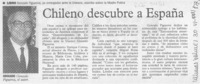 Chileno descubre a España  [artículo].
