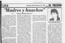 "Madres y huachos"  [artículo] Silvia Rodríguez Bravo.