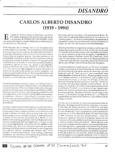 Carlos Alberto Disandro