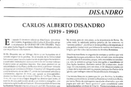 Carlos Alberto Disandro
