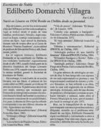Edilberto Domarchi Villagra  [artículo] C. R. I.